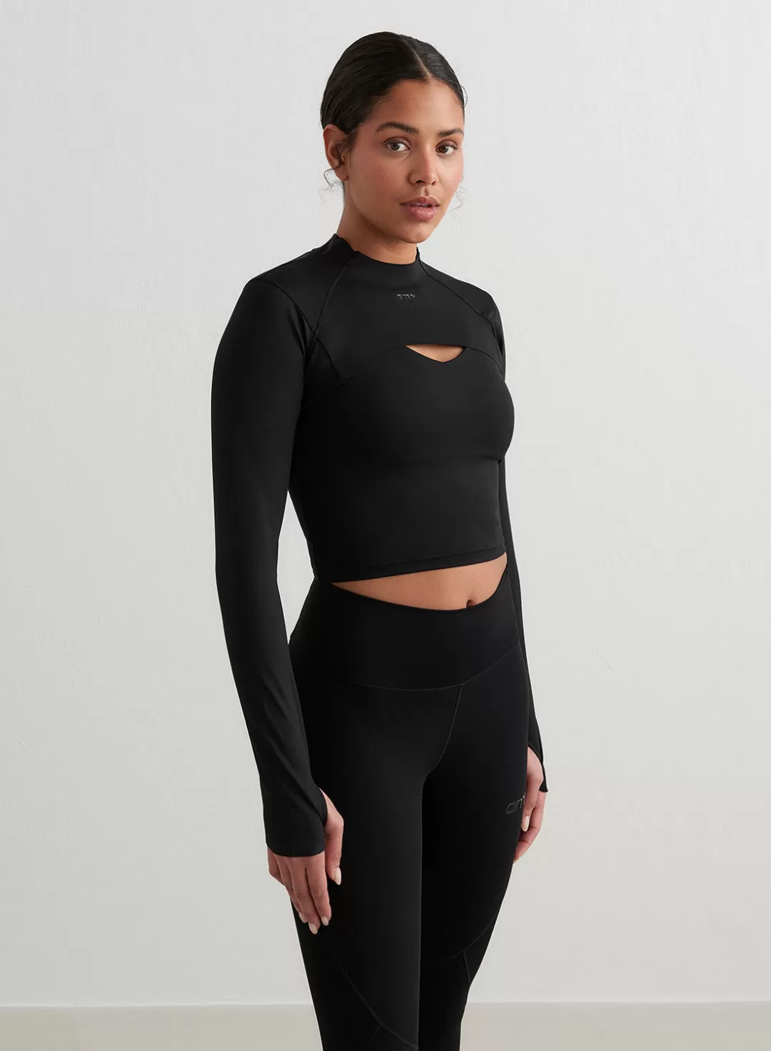 AIM’N Black Sculpting Long Sleeve Bolero Best Sale